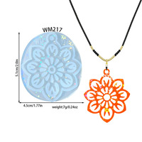 Moule en silicone YS personnalisé pour pendentif lotus cannelé holographique, outil de fabrication unique pour résine faite à la main avec design laser