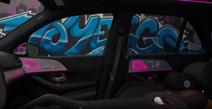 ICarsin para Mercedes Benz GLE W167 <span class=keywords><strong>GLS</strong></span> X167, Luz Ambiental Mágica, Nueva Luz Ambiental LED Sinfónica de Colores, Kit de Accesorios para Automóvil - Product Image 5