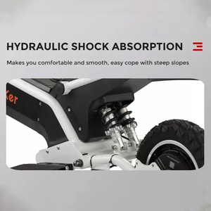 EU us au gudang 36V <span class=keywords><strong>500W</strong></span> motor tanpa sikat layar LCD dewasa <span class=keywords><strong>e</strong></span> skuter listrik dengan lampu led - Product Image 5