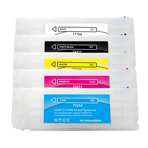<span class=keywords><strong>Cartouche</strong></span> d'encre compatible Supercolor 600ML/PC T7251-T7254 T25A pour <span class=keywords><strong>imprimante</strong></span> <span class=keywords><strong>Epson</strong></span> Surecolor F2100 F2000 F2100 - Product Image 1