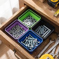 Plateau magnétique pliable en silicone, support magnétique flexible pour vis, pour réparation automobile et atelier