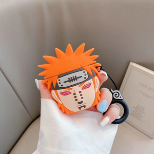 Personaje de anime naruto dolor de forma de los auriculares de silicona caso para los airpods <span class=keywords><strong>1</strong></span>/2/pro - Product Image 1