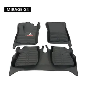 Direkt vertrieb 5D Innen zubehör PVC-Leder-Fußmatten für Mirage G4