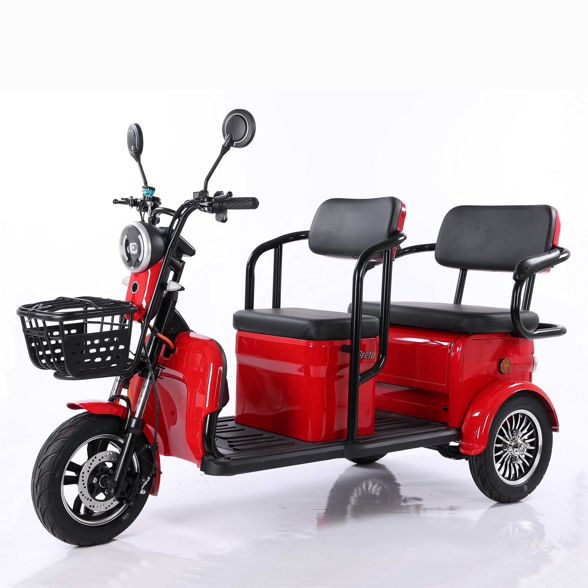 Electric Trike Wheel Scooter 500W 48V for Adults
