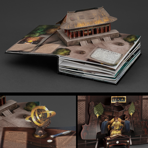 <span class=keywords><strong>Livre</strong></span> pop-up géant de haute qualité sur le thème du vieux palais d'<span class=keywords><strong>été</strong></span> chinois pour enfants - Product Image 6