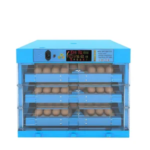 Incubatrice completamente automatica macchina da cova per uova 64 incubatrici per uova di gallina Chocadeira Incubadoras De Huevos incubatori per uova di struzzo