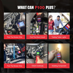 P100 PLUS Kfz-Stromkreis-Sonden <span class=keywords><strong>tester</strong></span> 12V 24V Stromkreis prüf stift Werkzeuge für elektrische Systeme - Product Image 4