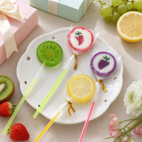 Bonbons Halal, aromatisés aux fruits, sucettes artisanales lumineuses, bonbons durs, décorations enrobées de bonbons, collations pour la Journée des enfants