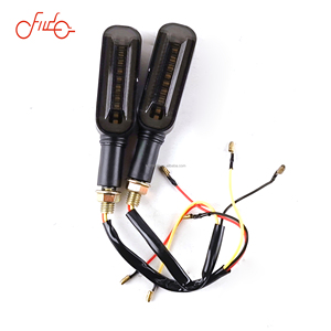 Hot bán 12v xe máy winker tín hiệu lần lượt chỉ số sửa đổi các bộ phận với màu vàng LED chảy đèn - Product Image 4
