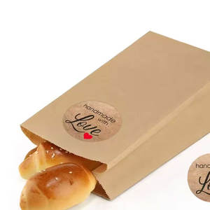 Etiquetas Adhesivas Redondas Personalizadas con Logotipo Impreso, Hechas a Mano con Papel Kraft Natural, para Scrapbooking, Paquetes, Etiquetas de Agradecimiento - Product Image 6