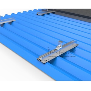 Bán Sỉ Giá Đỡ Nhôm Định Hình Hệ Thống Gắn Tấm Năng Lượng Mặt Trời Mái Bằng Kim Loại Ray Mini Năng Lượng Mặt Trời - Product Image 1