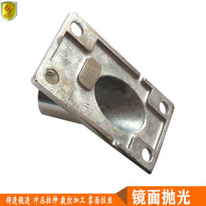 อุปกรณ์ฐานท่อสี่เหลี่ยมสแตนเลสขนาด 25 มม. 45 องศา สำหรับเรือและเรือยอชท์ - Product Image 2