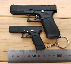 نموذج مسدس معدني من سبائك الإمبراطورية بقذيفة 100 مم قابلة للإخراج للديكور والجمع - Product Image 2