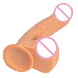 12 Zoll Fleisch Schwarz Braun Farbe Realistischer <span class=keywords><strong>Dildo</strong></span> Sexspielzeug Penis für Frauen - Product Image 3