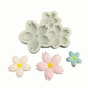 Cherry Blossom Silicone Mold Flower Shape Cake Decorating Fondant Mold DIY Baking Tool - Product Image 5