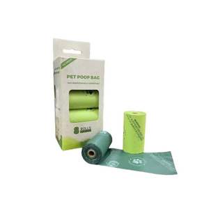 Sacs à déjections canines personnalisés imprimés, écologiques, jetables, compostables, biodégradables, en plastique durable - Product Image 3