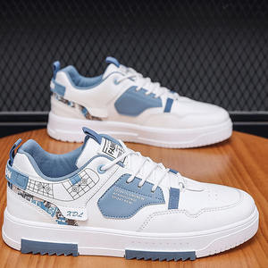 รองเท้าผ้าใบสีขาวสำหรับผู้ชาย ฤดูใบไม้ผลิ/ฤดูร้อน ปี 2026 พื้นหนา ระบายอากาศดี ทันสมัย หลากหลายสไตล์ รองเท้าลำลองสำหรับเล่นสเก็ตบอร์ด - Product Image 3