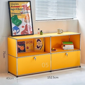 Muebles Modulares Personalizables y Unidades de Almacenamiento para el Hogar y la Oficina, Gabinetes de Almacenamiento Modulares de Acero Inoxidable - Product Image 1