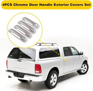 Cubierta cromada para manija de puerta, accesorios exteriores para RAM 1500, 2500, 3500, 2009-2018, Grand 05-10, Commander 06-10 - Product Image 2
