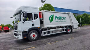 Camion compacteur de déchets à chargement arrière de grande capacité pour les déchets municipaux - Product Image 6