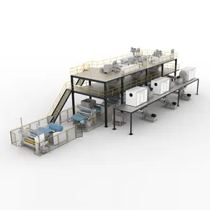 widely being used SSS MODEL PP spunbond nonwoven fabric machine/package nonwoven