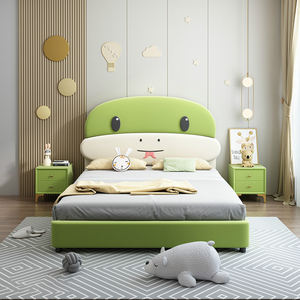 Meubles <span class=keywords><strong>de</strong></span> haute qualité Dongguan Usine personnalisée OEM/ODM Constellation moderne dessin animé en forme <span class=keywords><strong>de</strong></span> <span class=keywords><strong>serpent</strong></span> Chambre à coucher <span class=keywords><strong>lit</strong></span> double pour enfants. - Product Image 2