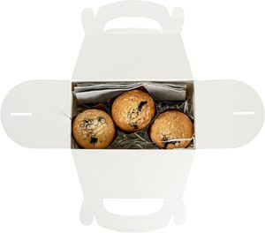 Greaseproof Paper Hamburger Box for Food Packaging Shawarma Fries and <strong>Chicken</strong> Wrap <strong>Roll</strong> Away with Matt Lamination Embossing - Product Image 5