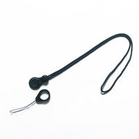 Sangle de téléphone tissée en nylon réglable pour téléphone, clé USB, tasse à eau, lanière, corde suspendue
