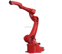Robot Industrial de Alta Precisión de 6 Ejes con PLC, Carga Útil de 12 kg, Alcance de 2010 mm, Accionamiento Servoeléctrico para Soldadura y Acabado de Metales, IP65