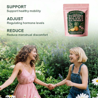 Gummies Équilibre Féminin Saveur Ananas Probiotiques Inclus Soutien du pH Vaginal Complément Santé Intime Soutien Immunitaire Femme