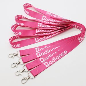 Custom Promotional Gifts Lanyards Heat Transfer Lobster Clasp Beauty Brand ID Card Holder Lanyard Keychain - Product Image 1