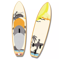 Planche à pagaie gonflable de nouvelle conception avec sac à dos, planche de SUP pour les sports nautiques