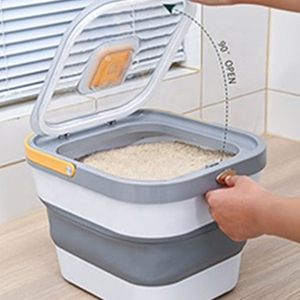 Large Capacity Cereal wheat flour rice Container 13 L Food Storage Box Pet Dog Food Storage Container