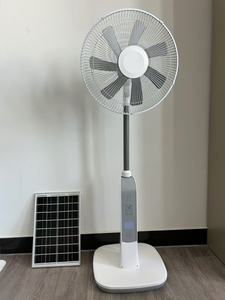 Xách tay 16 năng lượng mặt trời có thể sạc lại động cơ Điện Quạt tầng thường vụ điều khiển từ xa có thể điều chỉnh cho sử dụng ngoài trời nhựa hộ gia đình hộp - Product Image 4