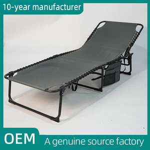 Líder al aire libre de alta calidad portátil playa Chaise Sun Lounge reclinable plegable ocio jardín playa silla oficina silla de descanso - Product Image 2