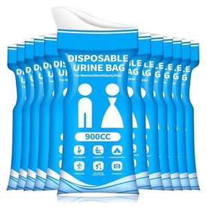Sac à Urine Jetable d'Urgence Portable pour Voiture Unisexe Anti-Fuite Désodorisant Propre et Hygiénique - Product Image 1