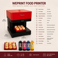 Impresora de Alimentos para Pasteles, Macarons, Galletas, Café Latte Art, Tinta Comestible Certificada por la FDA, HALAL y Kosher, Sistema de Tinta Continua (CISS) con Boquilla Separada