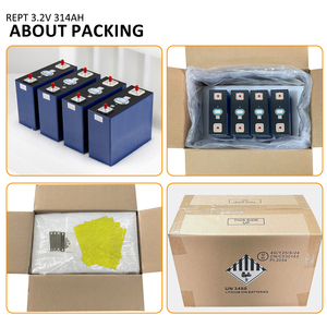 Batterie solaire LiFePO4 3,2 V 314 Ah à 8000 cycles, cellule prismatique LiFePO4 3,2 V pour stockage d'énergie solaire ESS, en stock UE - Product Image 2