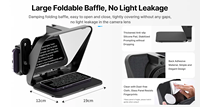 NOUVEAU Téléprompteur universel Ulanzi RT02 pour tablettes et smartphones avec télécommande