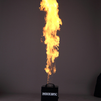 Projecteur de flamme de haute qualité 120W DMX Machine à feu bidirectionnelle pour scène et fête MOKA SFX