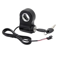 Manillar de aceleración Q20 para bicicleta eléctrica, con conector SM-3A y bloqueo, para piezas de scooter Ridstar Q20 Fatbike