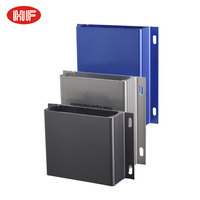 Caja de Control de Aleación de Aluminio Extruido con Recubrimiento en Polvo para Montaje en Pared, Carcasa para Amplificador de PCB con Clasificación IP54