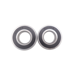 ลูกปืนเม็ดกลมร่องลึก 6004-2RS พร้อมซีลยาง ขนาด 20x42x12 มม. - Product Image 1