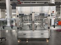 Ligne de production Offre Spéciale automatique de remplissage et d'emballage d'huile moteur de lubrifiant de bouteille de piston de Type linéaire
