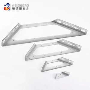 Gabinete de esquina de acero inoxidable para cocina, baño, tipo escalera, ángulo colgante, cierre suave, soportes de esquina fija de tres lados - Product Image 6