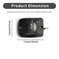 Luz LED para Matrícula de Coche, Lámparas Rojas y Blancas para Placa Trasera, Ensamblaje para Toyota Tacoma 1995-2004, Accesorios de Estilo