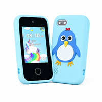 Petit téléphone portable intelligent pour enfants, écran tactile, jeux amusants, appareil photo, photos et vidéos, fonction MP3 supplémentaire, jouet pour enfants
