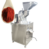 Chili-dadelpinda poeder fruitvermaler SUS304 gedroogd fruit maal- en tarwemeelmolen pulveriseermachine