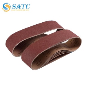 สินค้าในสหรัฐฯ จัดส่งฟรี 12 ชิ้น <span class=keywords><strong>สายพาน</strong></span>ขัดขนาด 4x36 <span class=keywords><strong>นิ้ว</strong></span> ความหยาบ 60-400 กรวด อลูมิเนียมออกไซด์ สำหรับเครื่องขัด<span class=keywords><strong>สายพาน</strong></span> ไม้ โลหะ - Product Image 1