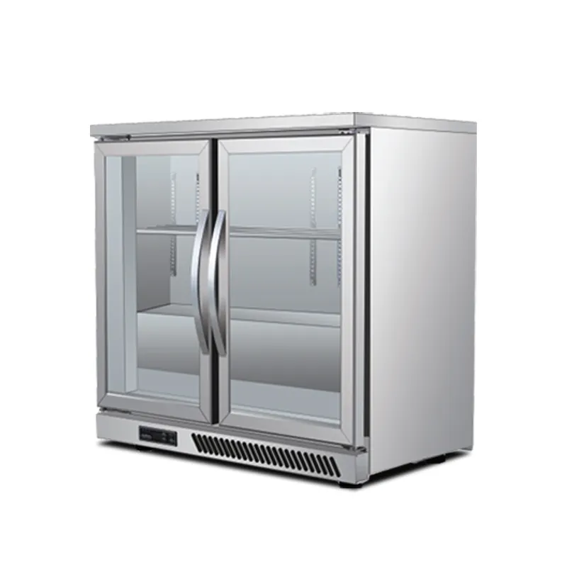 250L 바 미니 상업용 냉장고 냉동고 바 소형 맥주 디스플레이 캐비닛